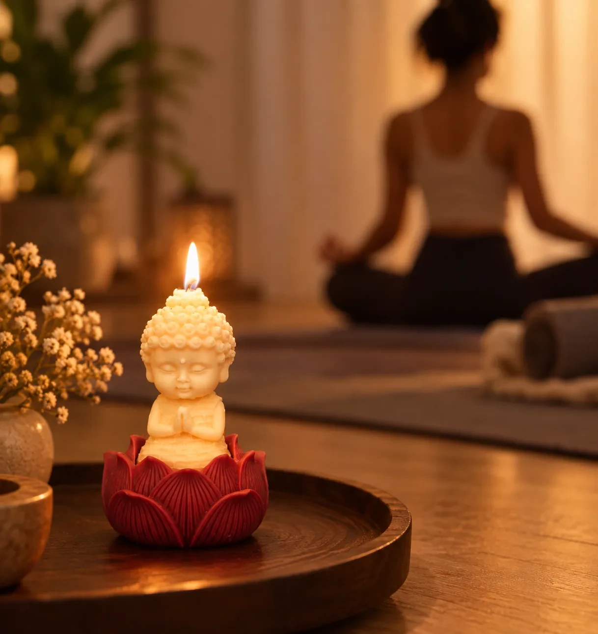 Buddha Candle